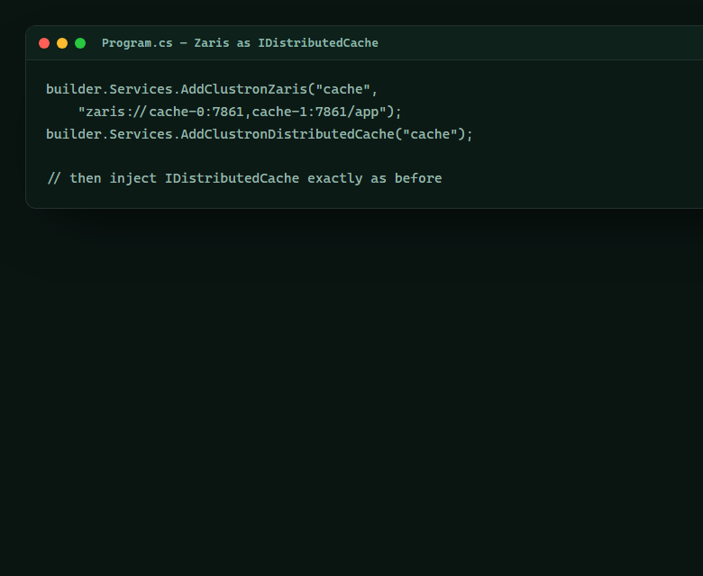 ASP.NET Core Caching Without Redis — IDistributedCache & HybridCache — screen 1
