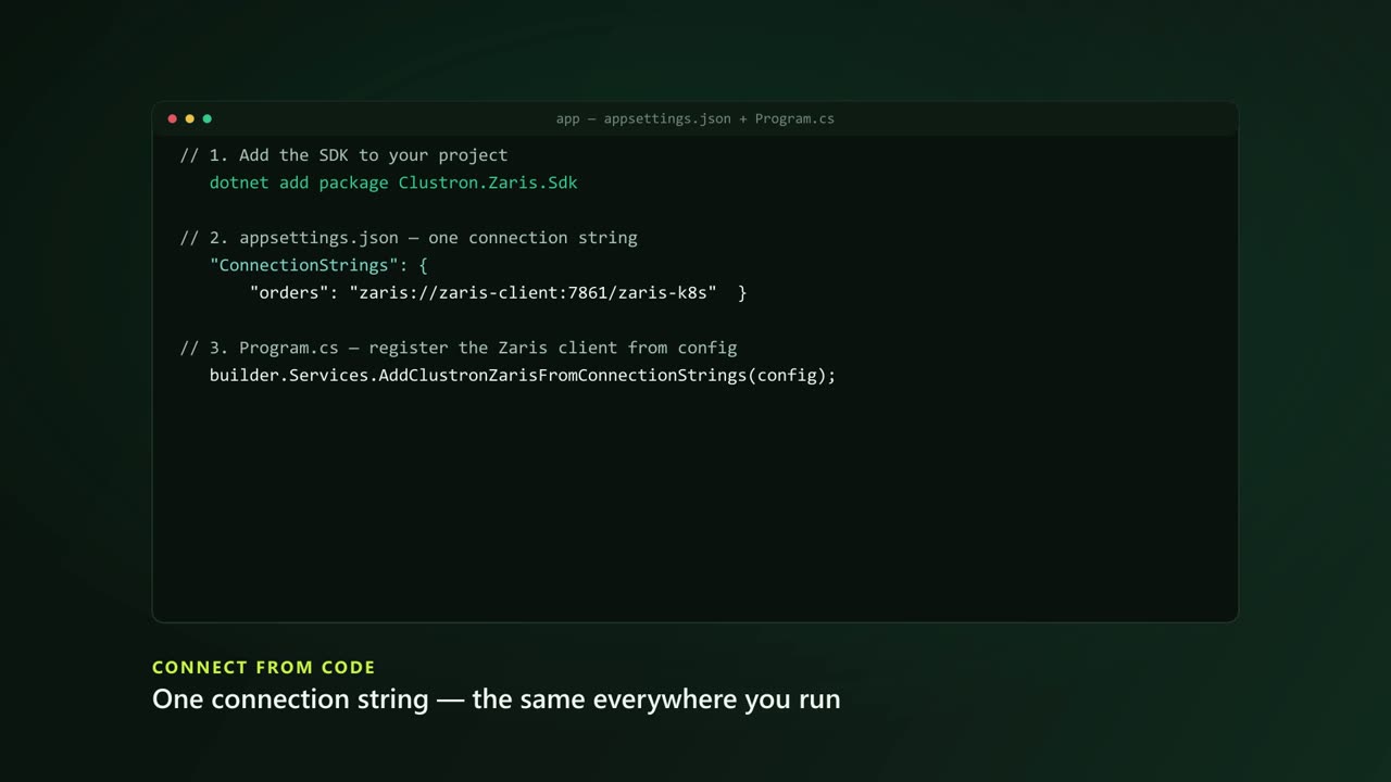 Getting Started — a Distributed Cache for .NET in Minutes — screen 7