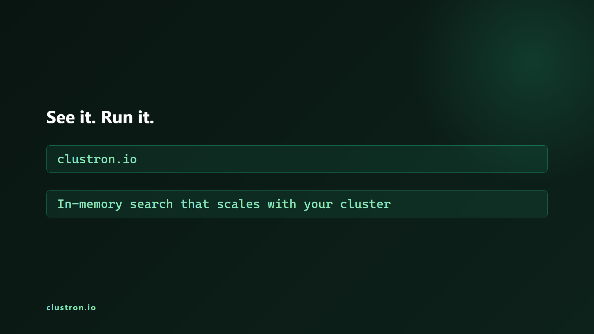 In-Memory Search at Scale — a Million Records in Milliseconds — screen 11