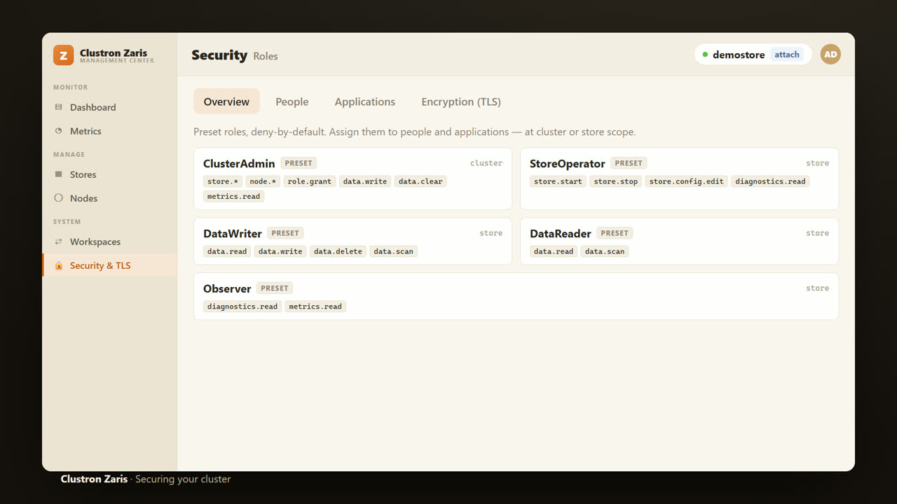 Securing a Distributed .NET Cache — Authentication & RBAC — screen 7