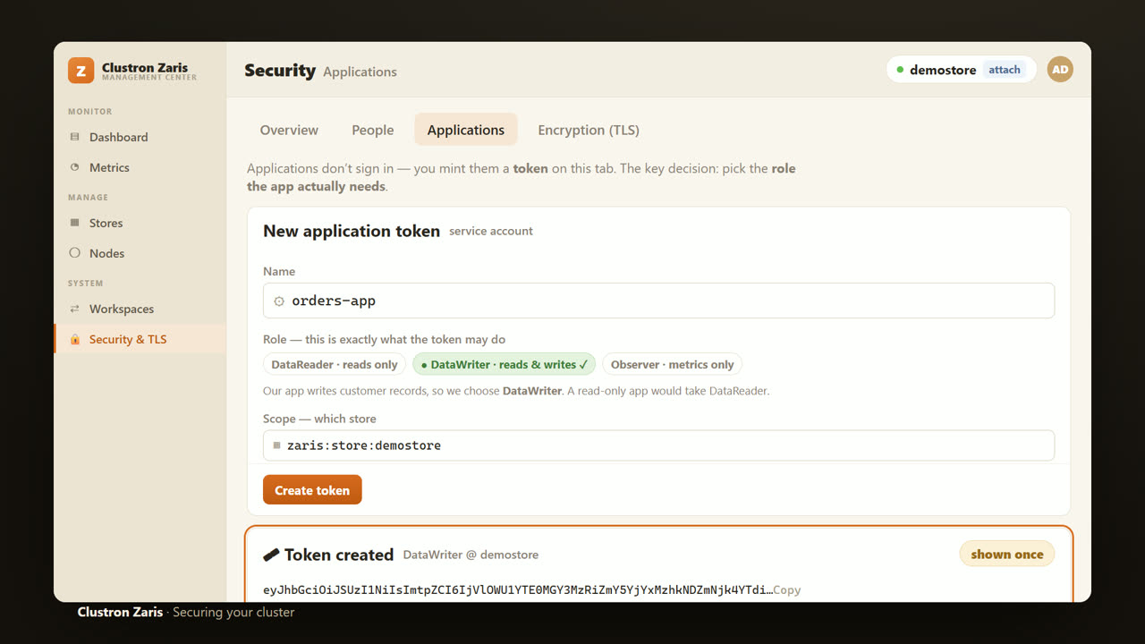 Securing a Distributed .NET Cache — Authentication & RBAC — screen 17